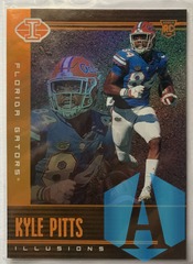 2021 Chronicles Draft Picks Illusions #118 KYLE PITTS RC Atlanta Falcons Bronze